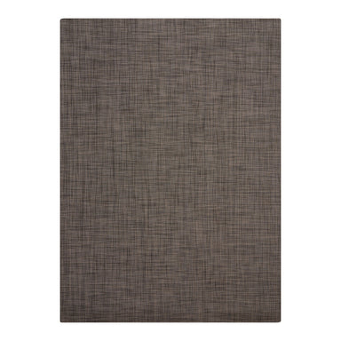 Mini Basketweave Woven Floor Mat in Dark Walnut by Chilewich, durable indoor-outdoor floor mat