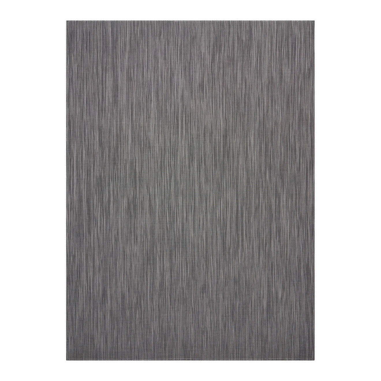 Mini Basketweave Woven Floor Mat | Light Grey