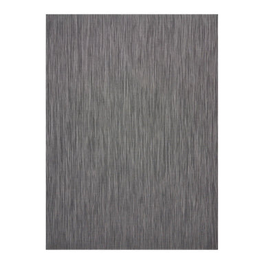 Chilewich Mini Basketweave Woven Floor Mat in Light Grey, durable indoor outdoor woven vinyl rug