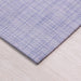 Chilewich Mini Basketweave Woven Floor Mat - Periwinkle