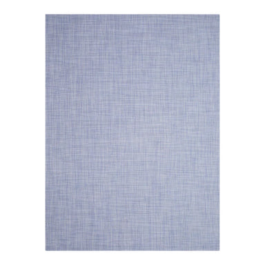 Chilewich Mini Basketweave Woven Floor Mat in Periwinkle, durable indoor outdoor vinyl rug