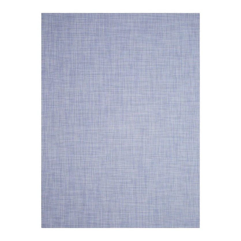Chilewich Mini Basketweave Woven Floor Mat - Periwinkle