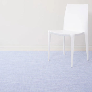 Chilewich Mini Basketweave Woven Floor Mat - Periwinkle