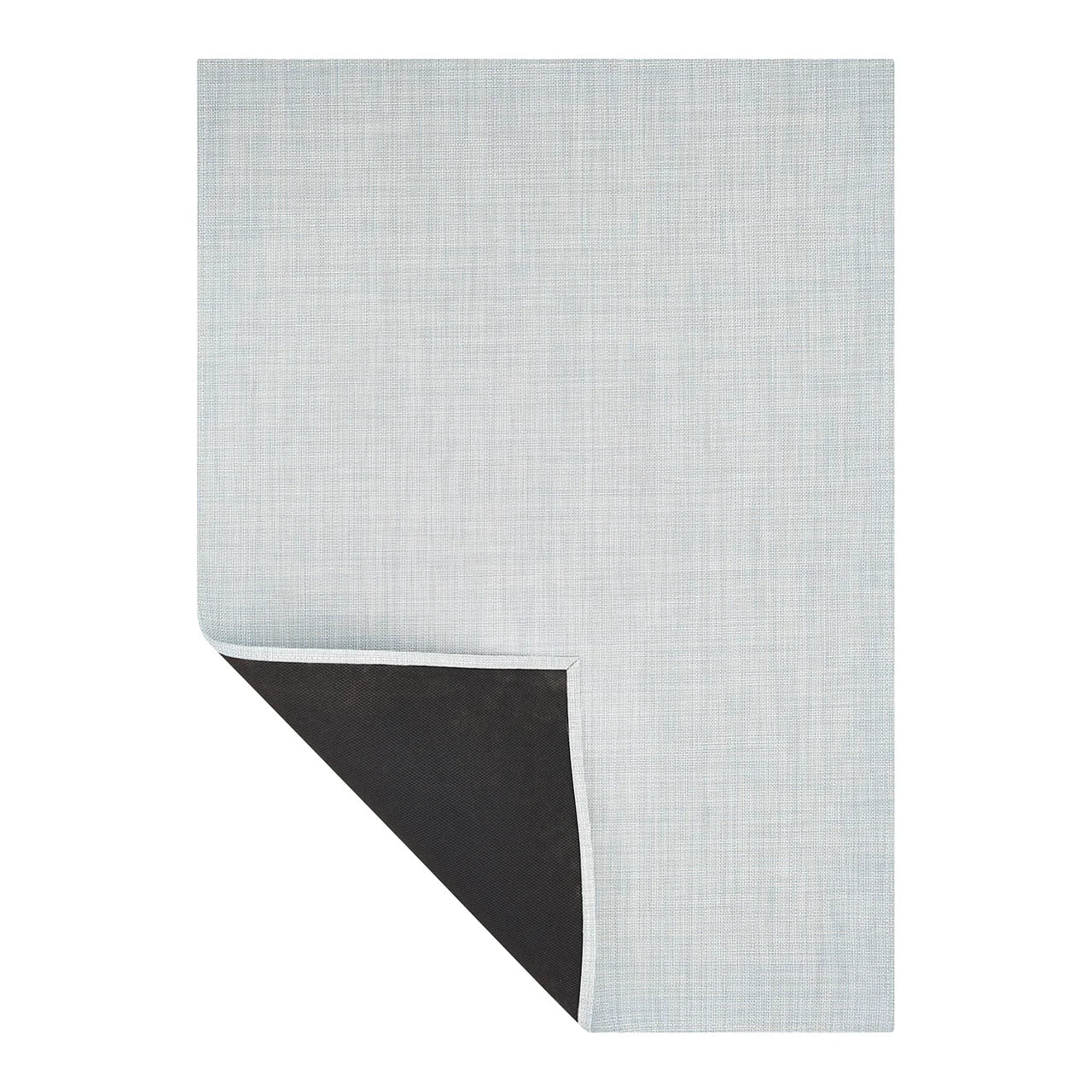 Mini Basketweave Woven Floor Mat | Sky