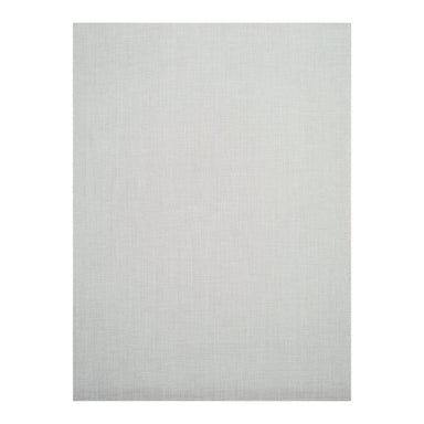 Chilewich Mini Basketweave Woven Floor Mat | White, durable indoor/outdoor woven vinyl rug