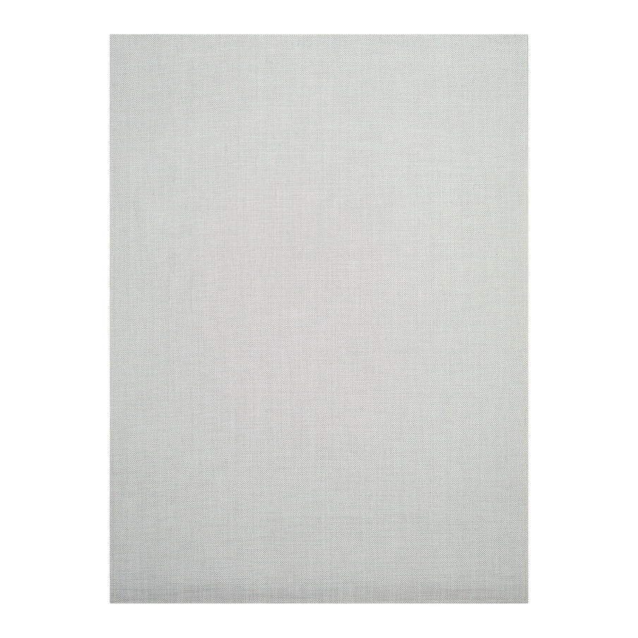 Mini Basketweave Woven Floor Mat | White