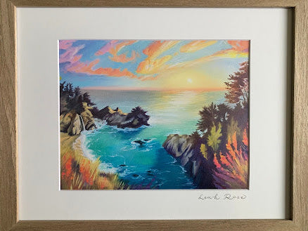 Leah Rose | Ocean Fall, Giclee Print