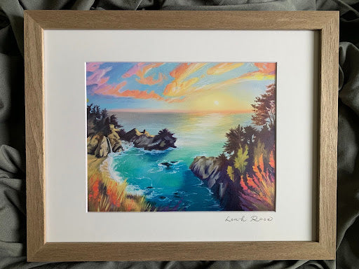 Leah Rose | Ocean Fall, Giclee Print