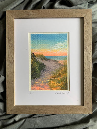 Leah Rose | Ocean View Journal Page 11, Sand Path 2023