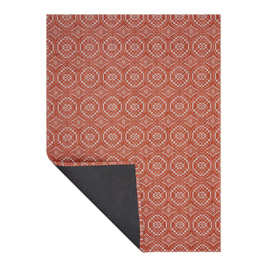 Chilewich Overshot Woven Floor Mat -Paprika