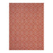 Chilewich Overshot Woven Floor Mat -Paprika