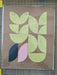 Leaf lino print