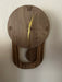 wood pendulum clock