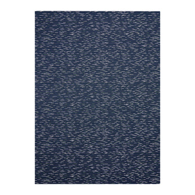 Chilewich Pepper woven floor mat in Indigo