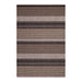 Chilewich Pleat Stripe Shag Mat - Oyster