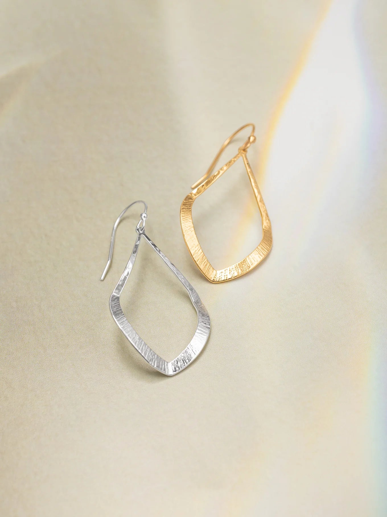 modern hoop earrings