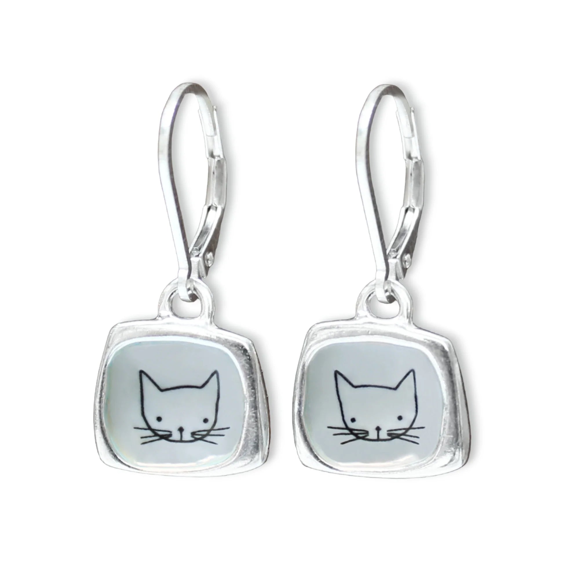 Enamel Cat Earrings | Assorted
