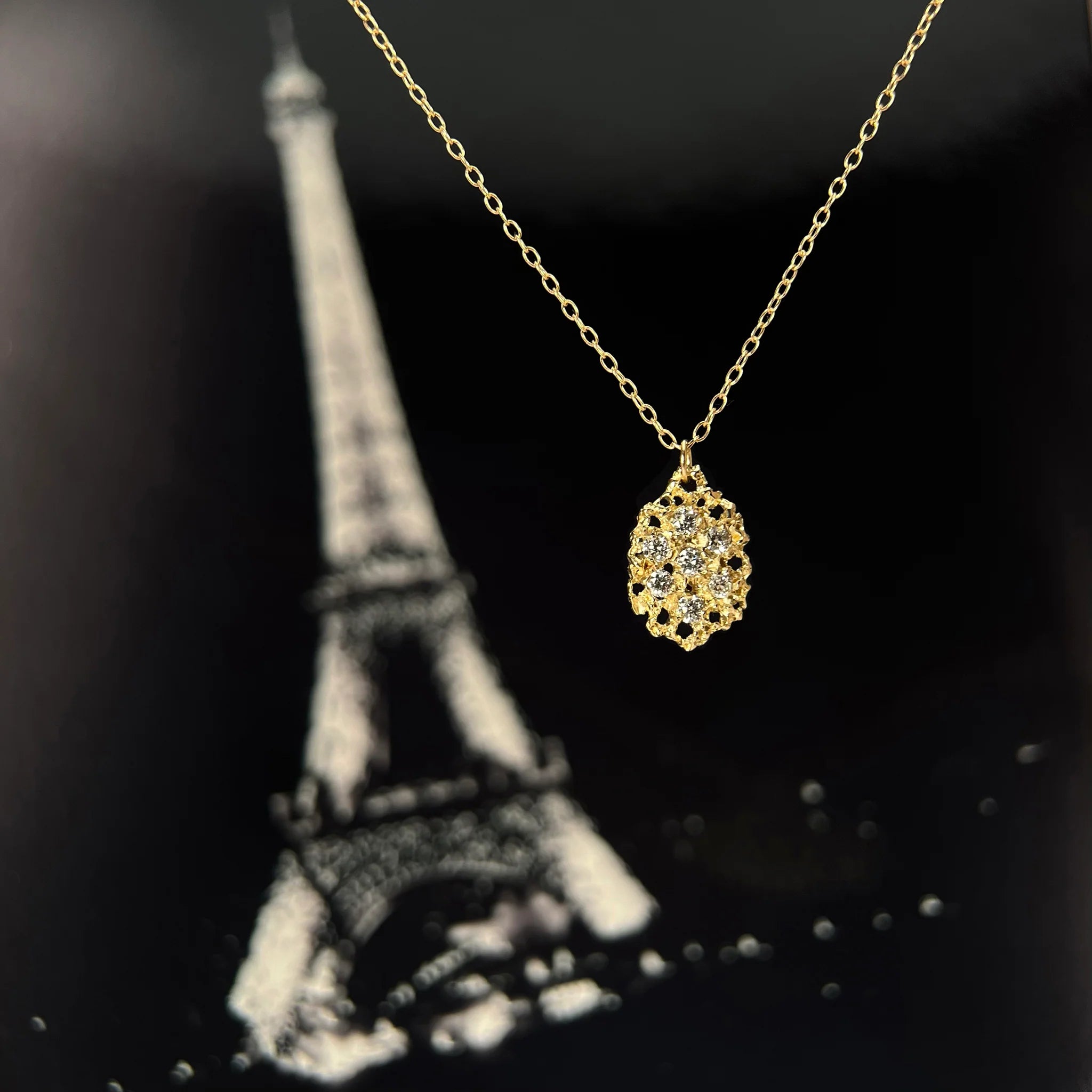 Lemon Drop 14K Yellow Gold Necklace