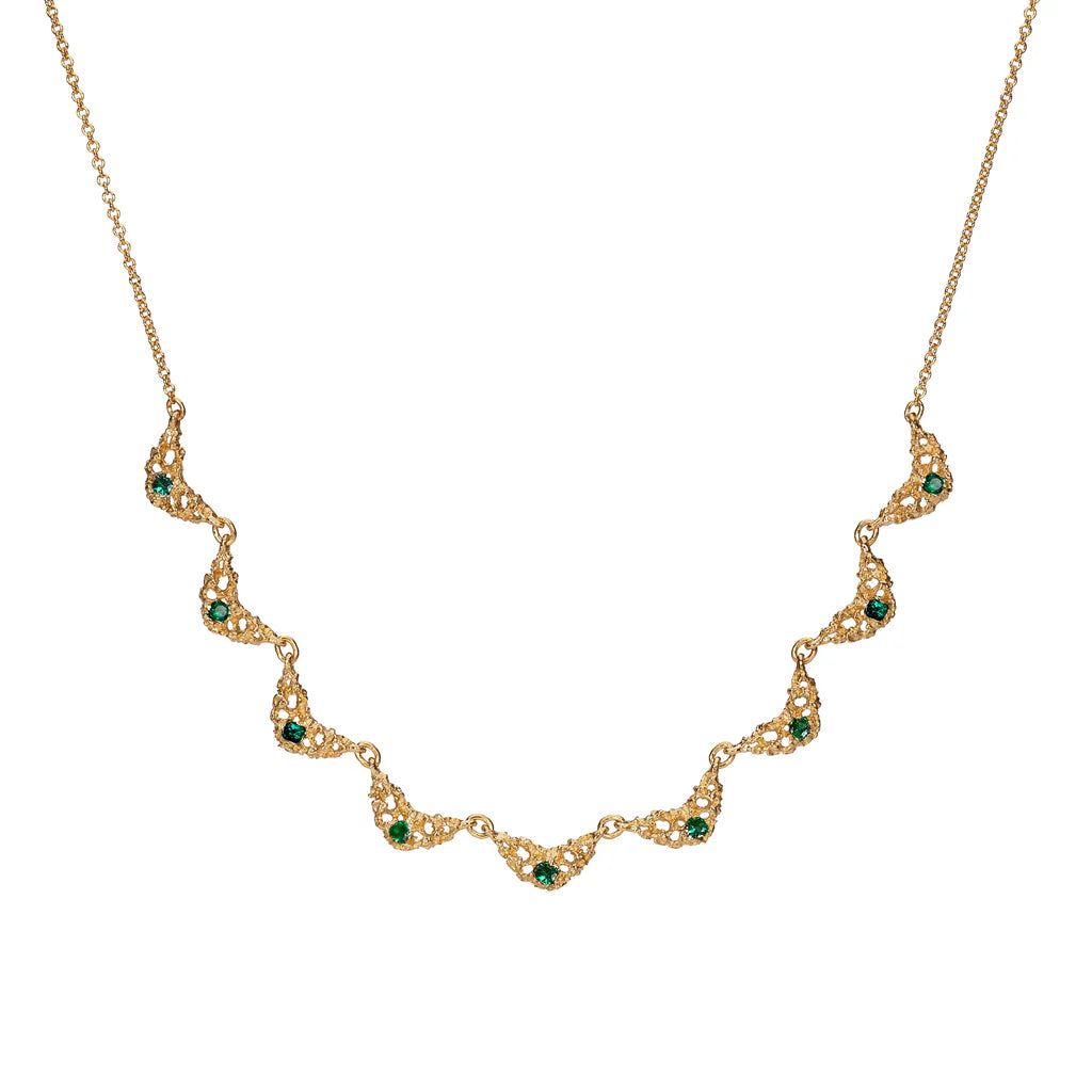 Lune 9 14k Gold Necklace