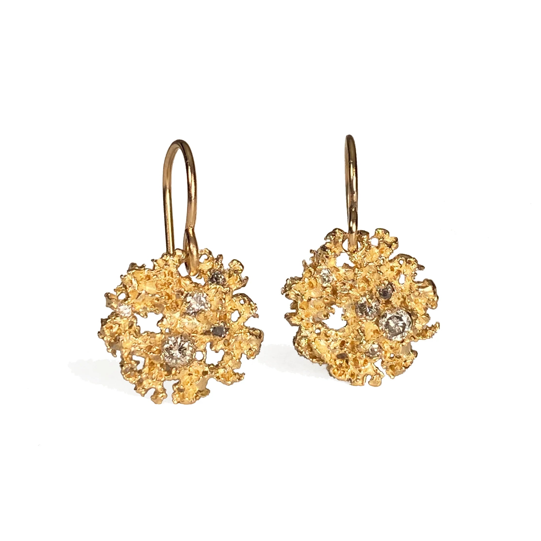 Chrysanthemum Post Earrings