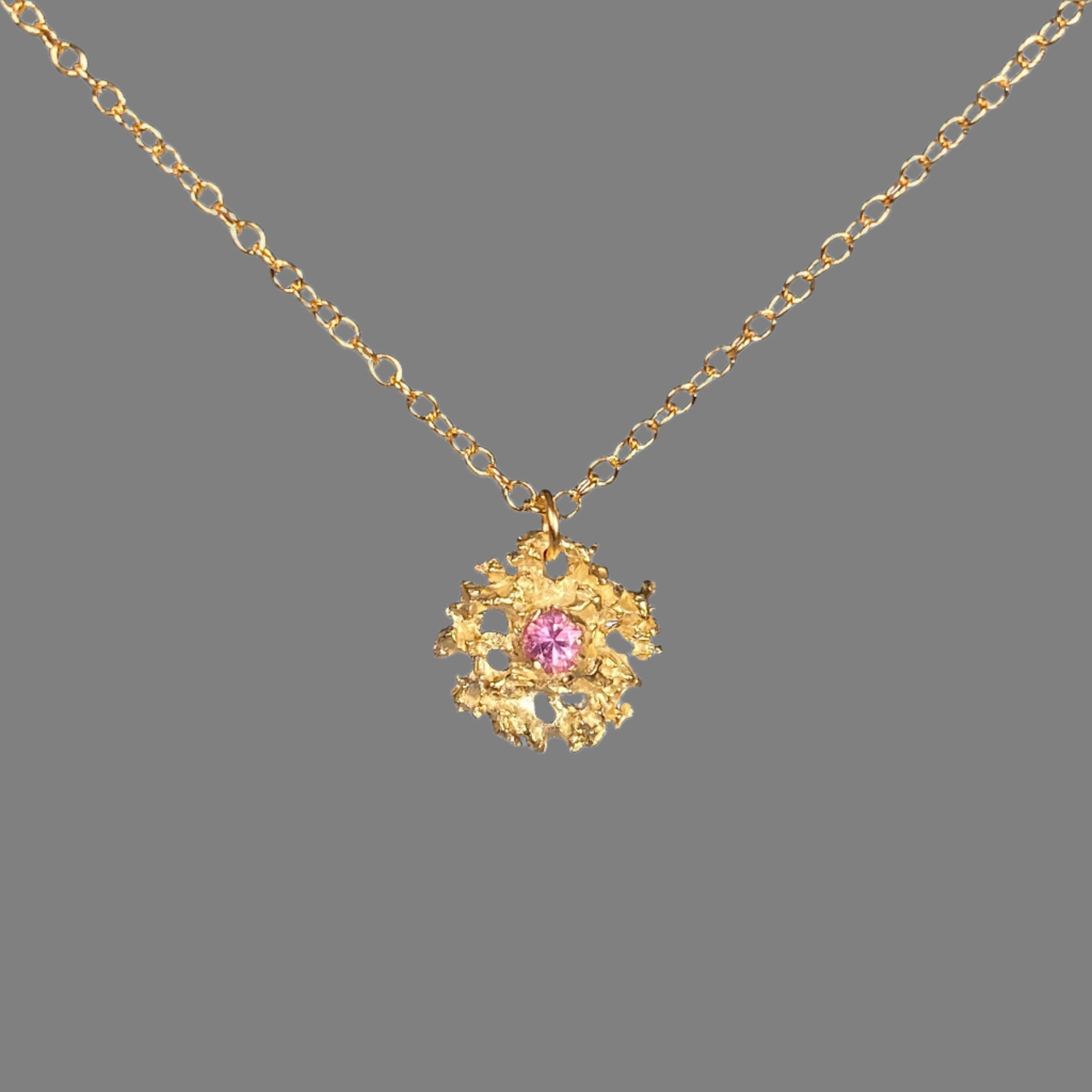 Star 14k Yellow Gold Necklace