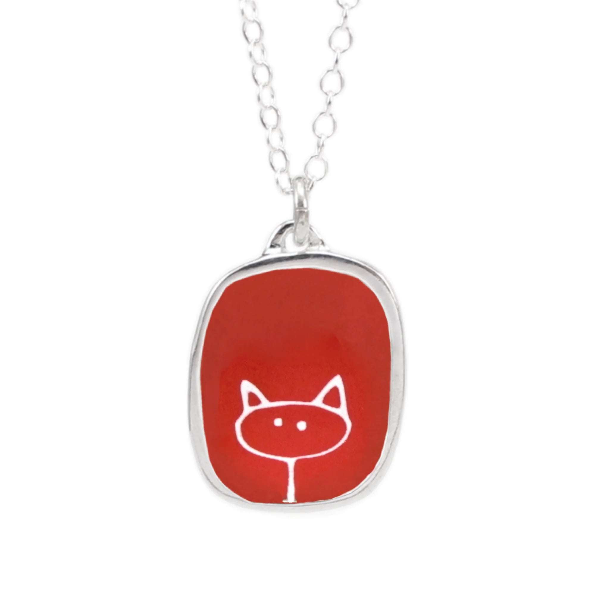 Enamel Cat Necklaces | Assorted