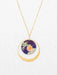 Luna pendant necklace gold