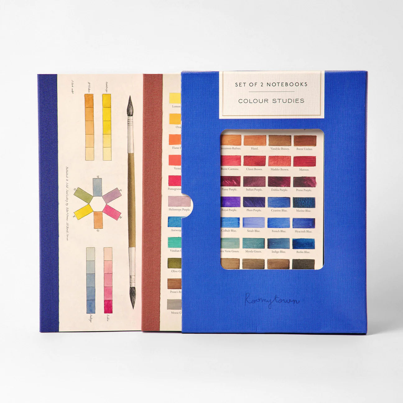 color swatch notebooks set of 2