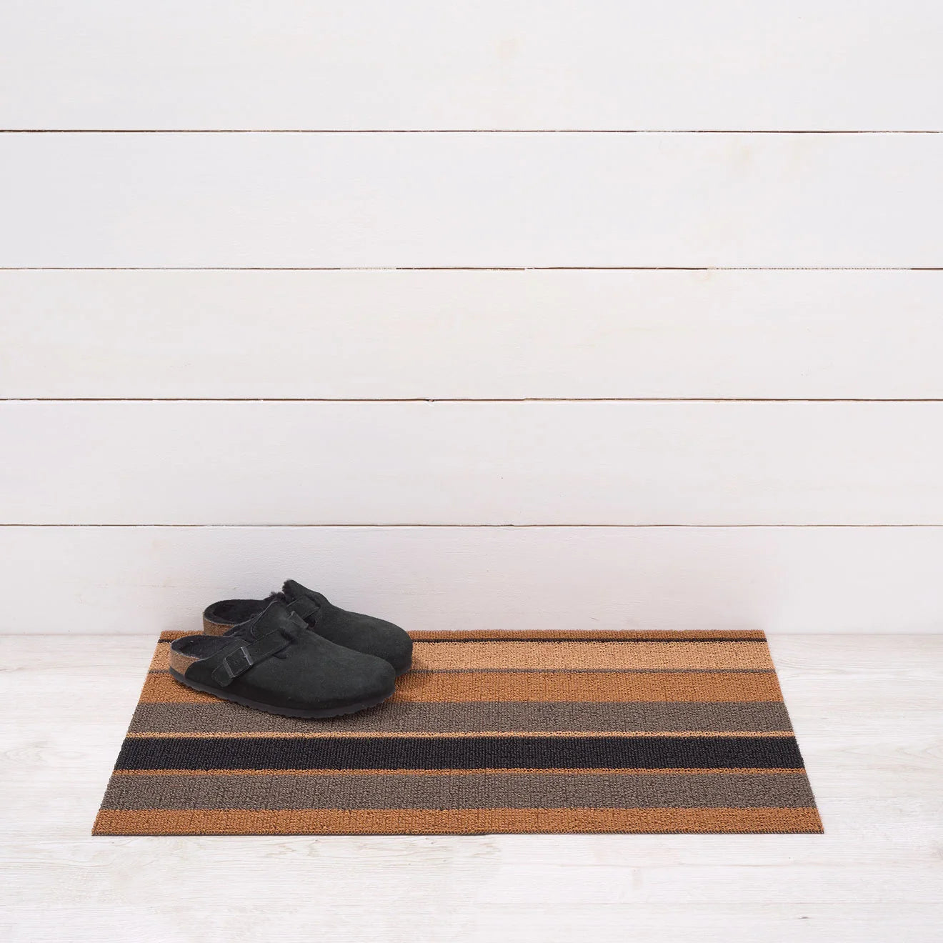 Bolt Stripe Shag Mat | Honey
