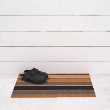 Chilewich Bolt Stripe Shag Mat - Honey