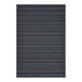 Skinny Stripe Shag Mat | Blue by Chilewich, durable low-maintenance indoor outdoor striped rug