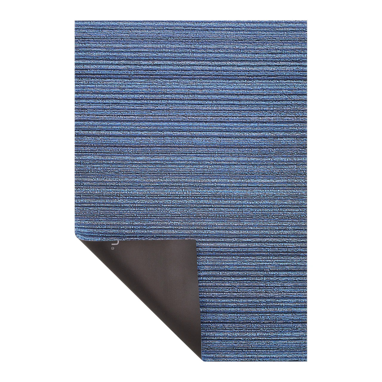 Skinny Stripe Shag Mat | Ocean