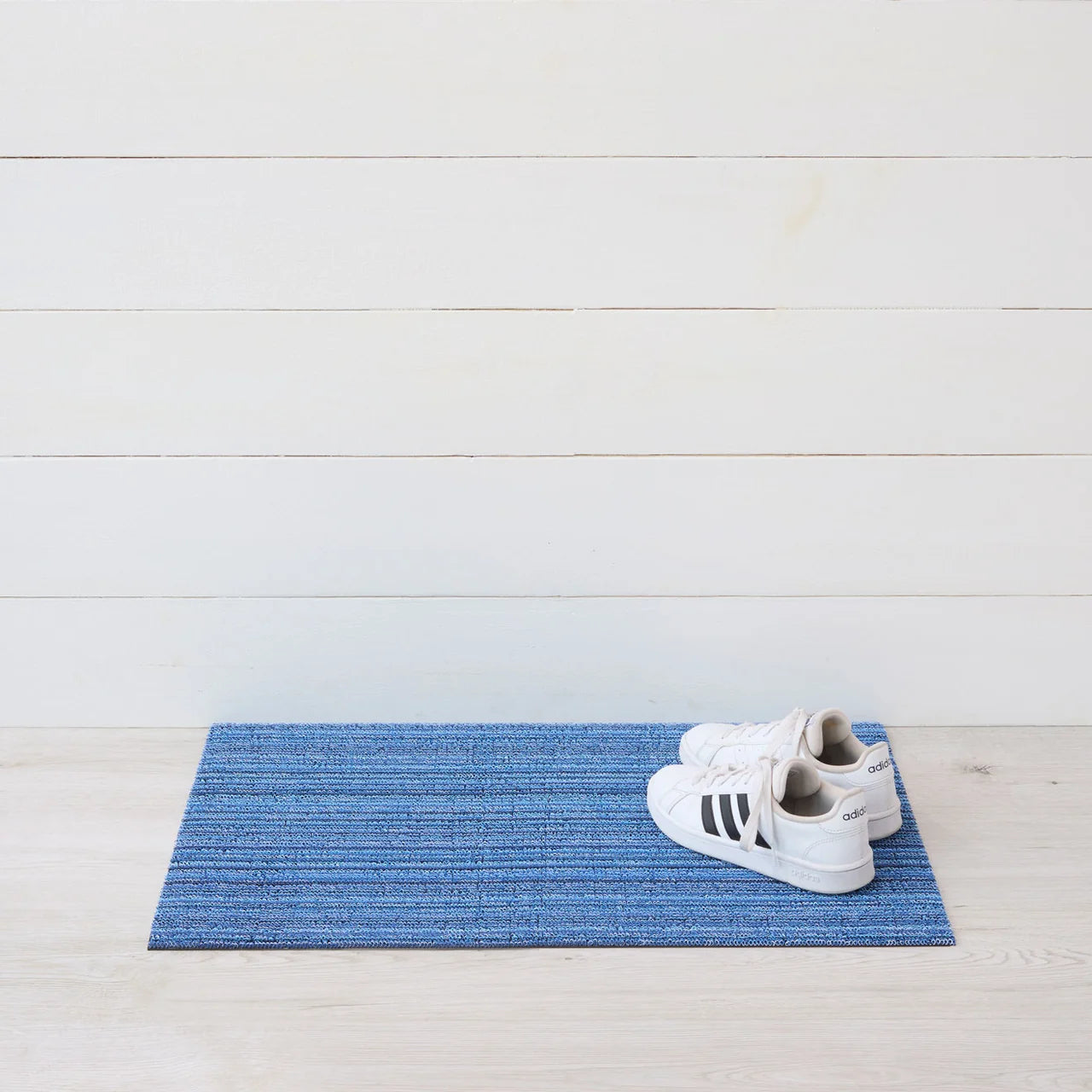 Skinny Stripe Shag Mat | Ocean