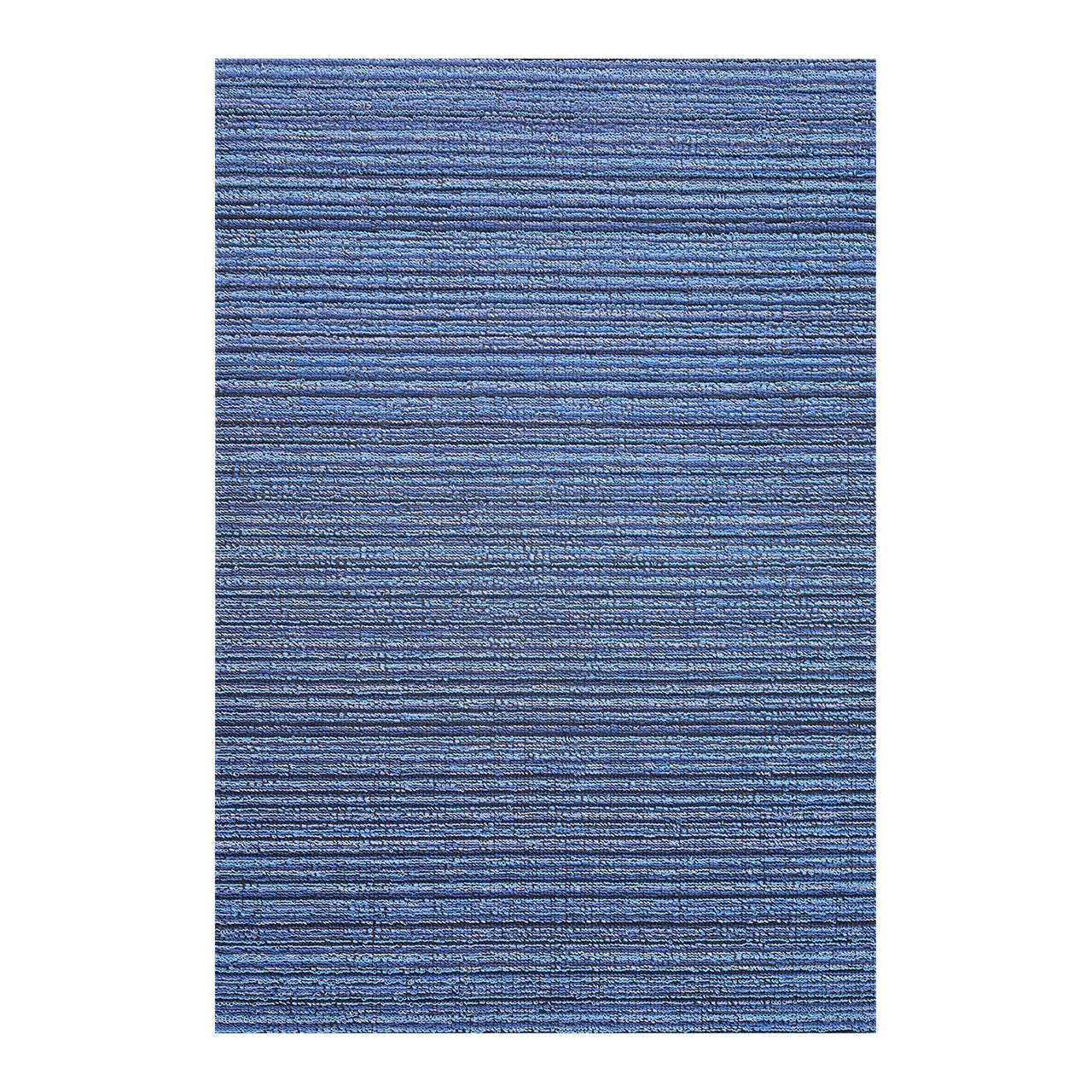 Skinny Stripe Shag Mat | Ocean