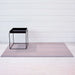 Chilewich Skinny Stripe Shag Mat in Periwinkle, durable indoor-outdoor striped doormat