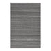 Chilewich Skinny Stripe Shag Mat in Shadow, durable indoor-outdoor striped rug