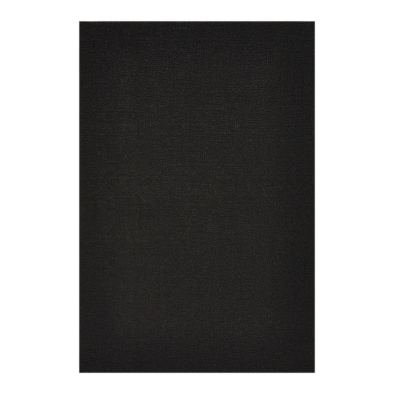 Solid Shag Mat | Black by Chilewich