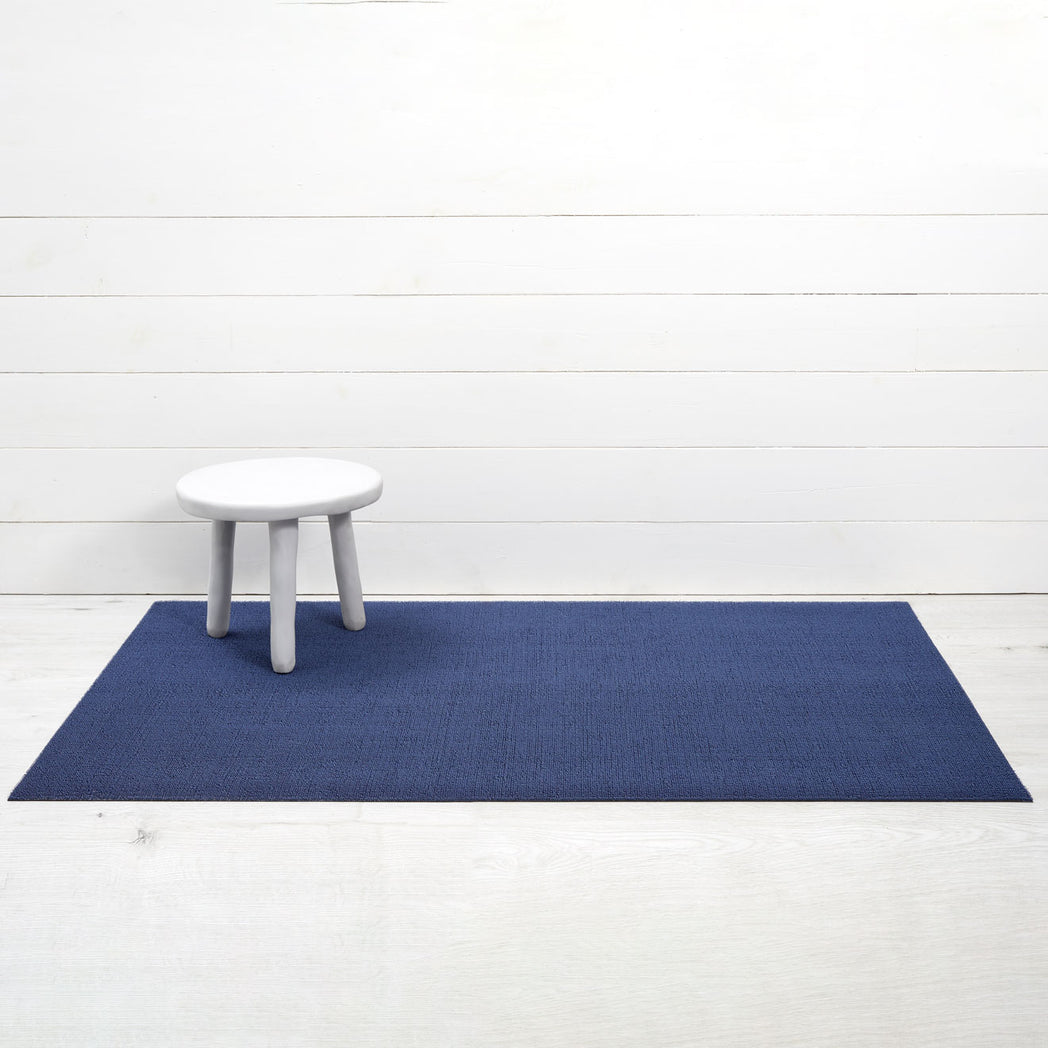 Solid Shag Mat | Indigo Big Mat by Chilewich