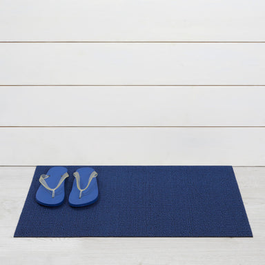 Solid Shag Mat | Indigo Doormat by Chilewich