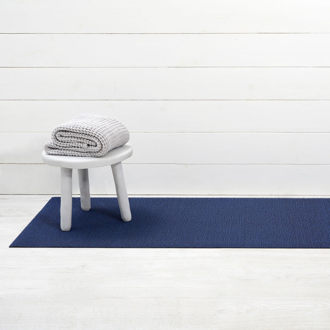 Solid Shag Mat | Indigo Runner by Chilewich