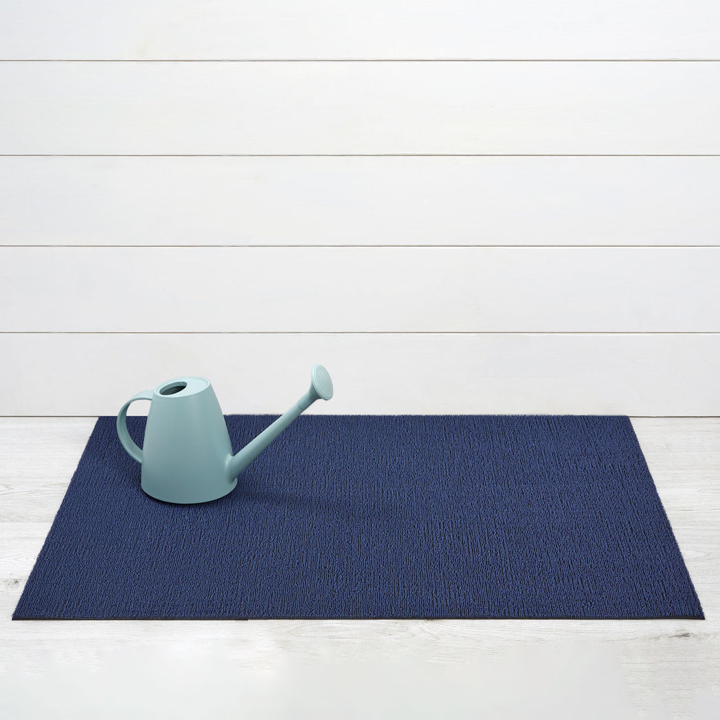 Solid Shag Mat | Indigo Utility Mat by Chilewich