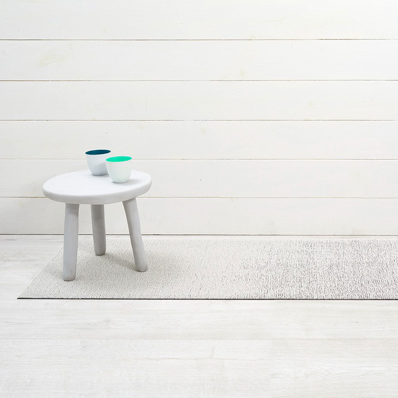 Solid Shag Mat | Snow Runner by Chilewich