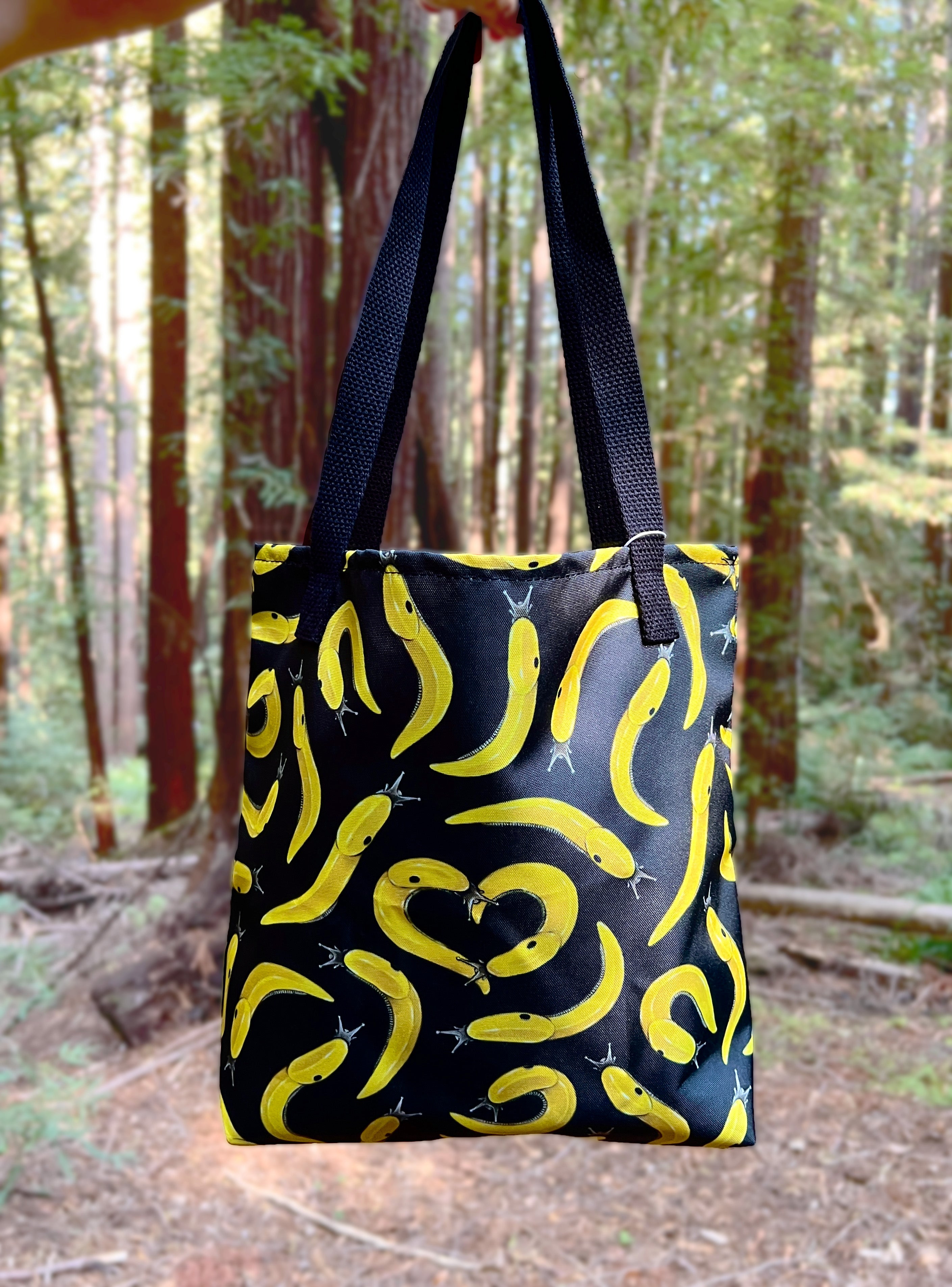 banana slug tote bag