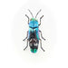 Ulkei Beetle Brooch hand-embroidered brooch by Trovelore