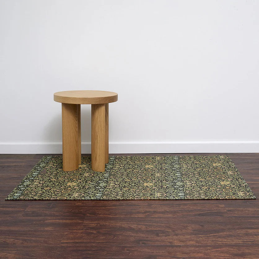 Chilewich William Morris Woven Floor Mat - Dark Multi