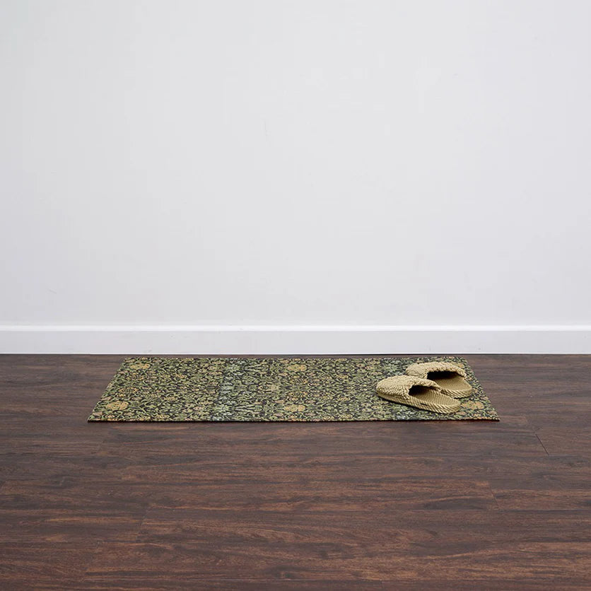 Chilewich William Morris Woven Floor Mat - Dark Multi