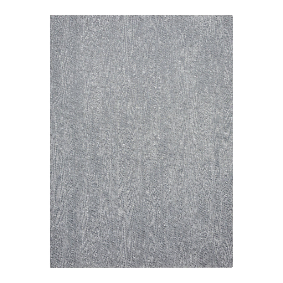 Woodgrain Woven Floor Mat | Slate