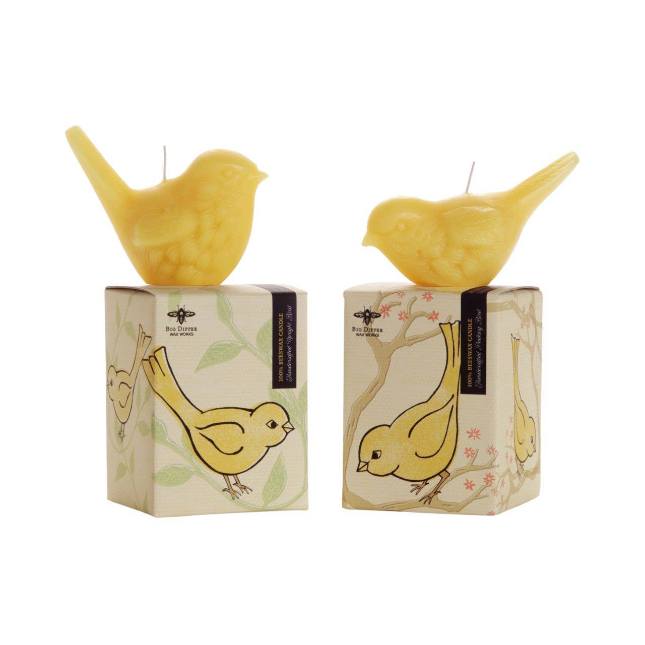 Beeswax Song Birds Novelty Candle