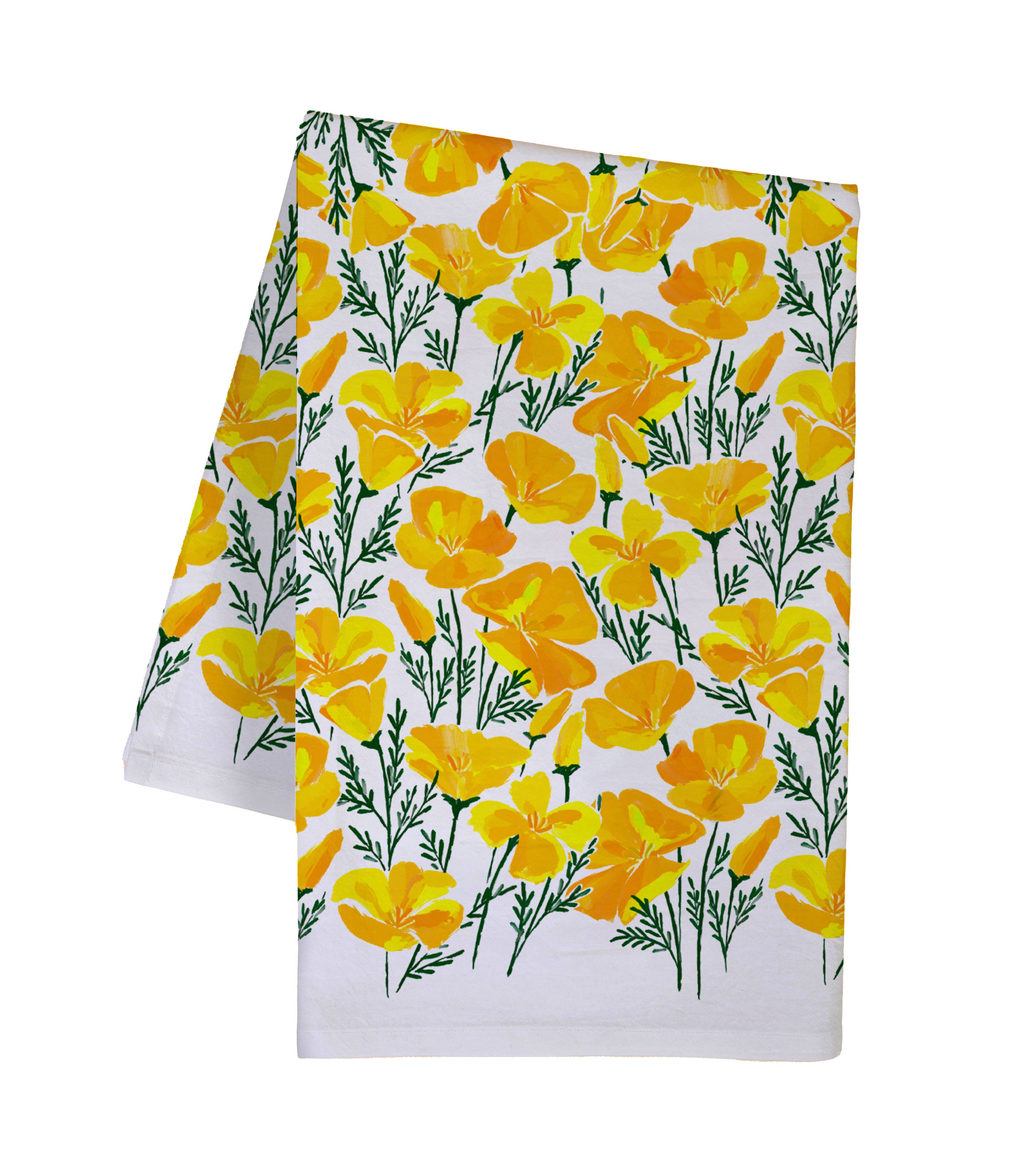 Poppies - Wildflowers - Tea Towel
