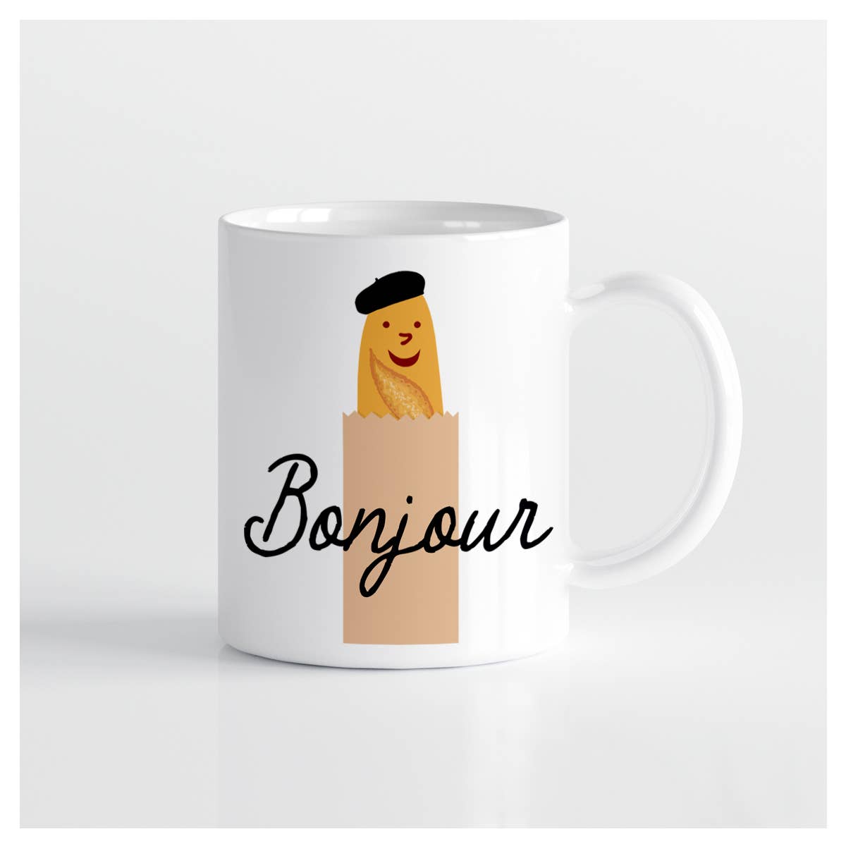 Bonjour Baguette French Bread - Mug